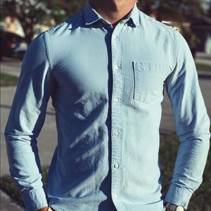 Long sleeve button down dress shirt
